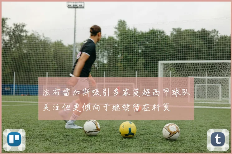 法布雷加斯吸引多家英超西甲球队关注但更倾向于继续留在科莫